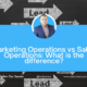 Marketing Operations vs Sales Operations: What is the difference? Blog Header